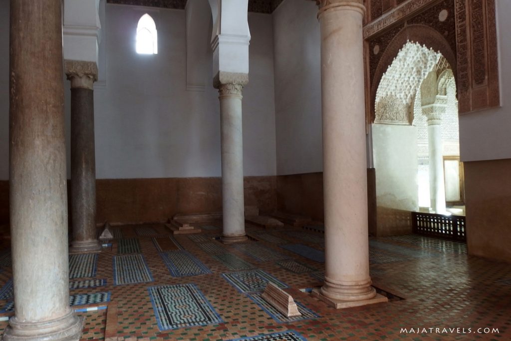 marrakech saadian tombs