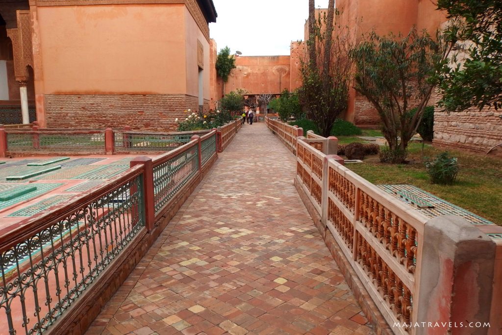 marrakech saadian tombs