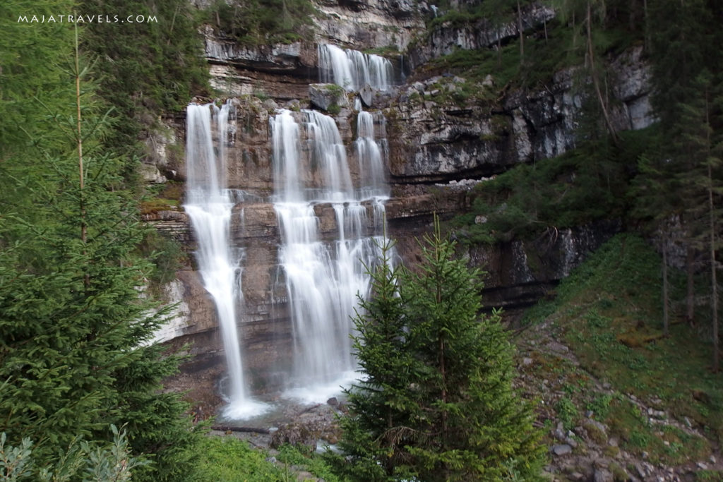 brenta dolomites waterfall