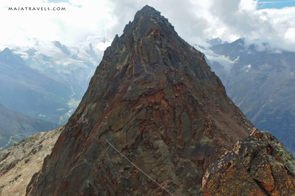 jegihorn peak and the bridge