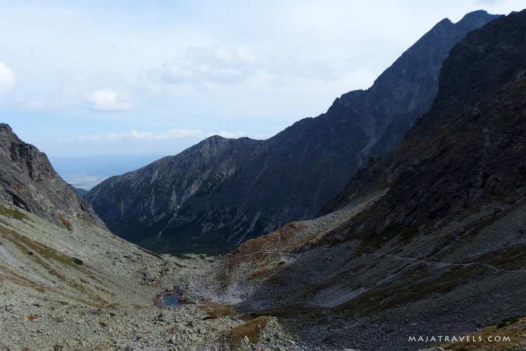 trail from jahnaci stit to zelene pleso