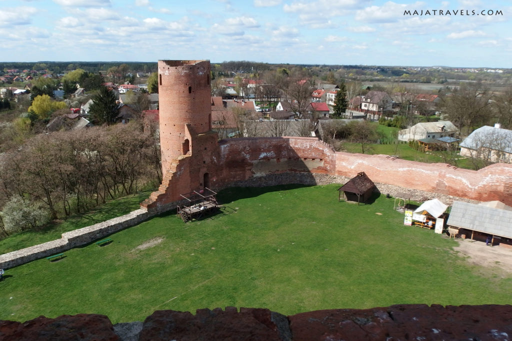 castle in czersk poland