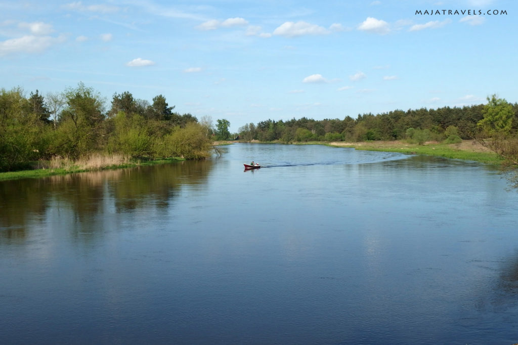 by bicycle from kazimierz dolny to dęblin