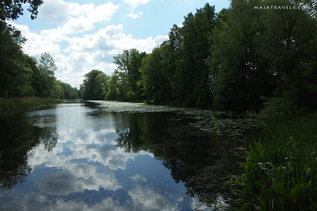 by bicycle from kazimierz dolny to dęblin