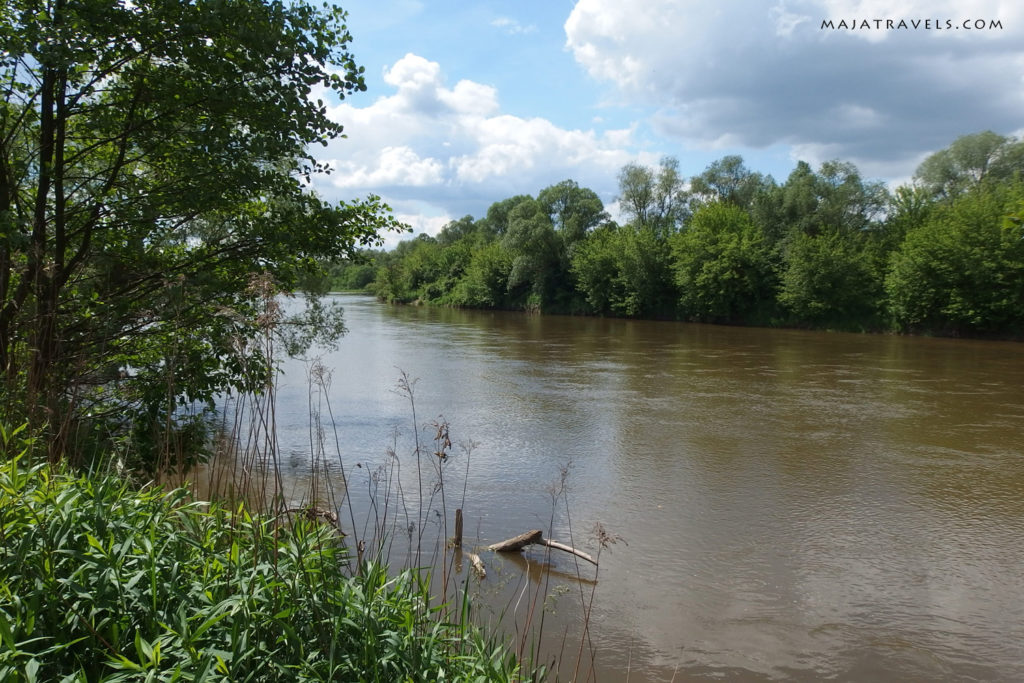 by bicycle from kazimierz dolny to dęblin