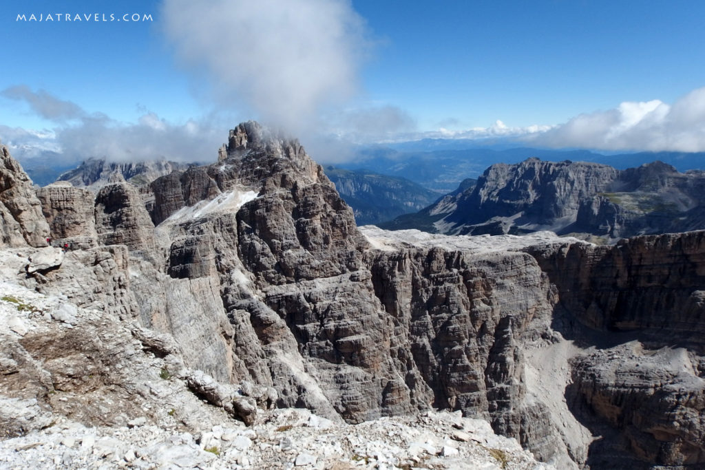 via ferrata bocchette alte