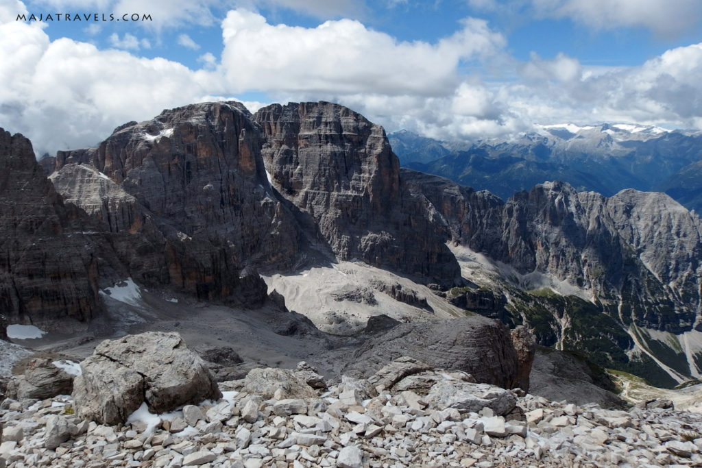 via ferrata bocchette alte