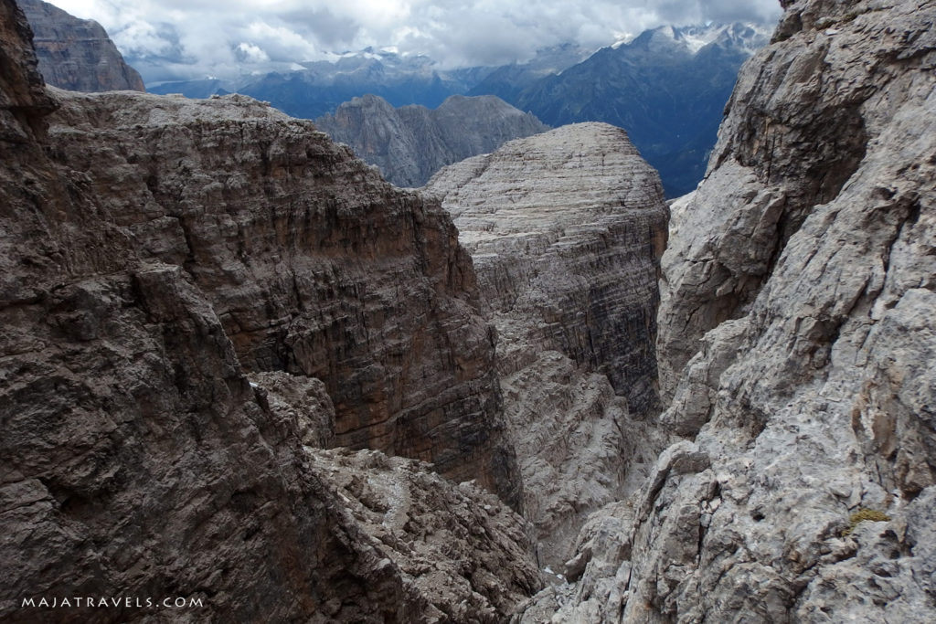 via ferrata bocchette alte