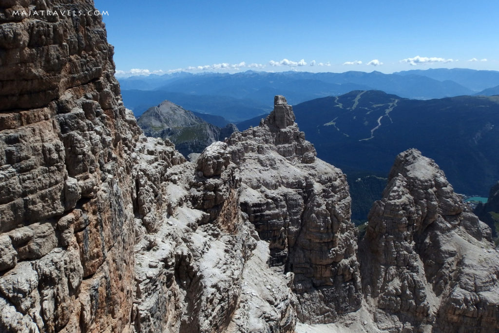 via ferrata bocchette centrali