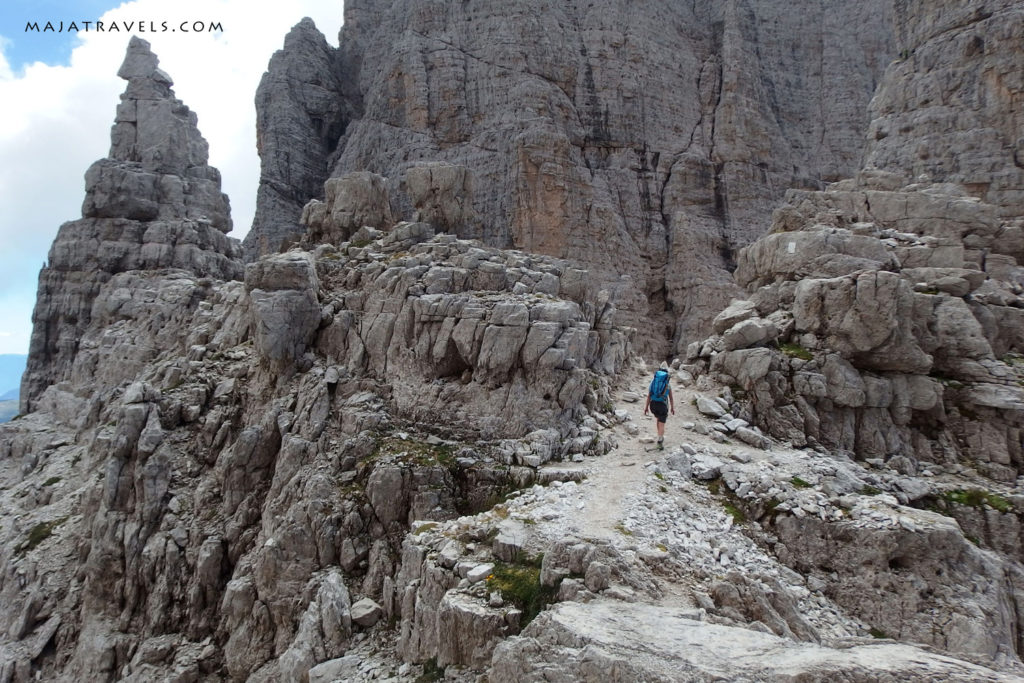 via ferrata bocchette centrali