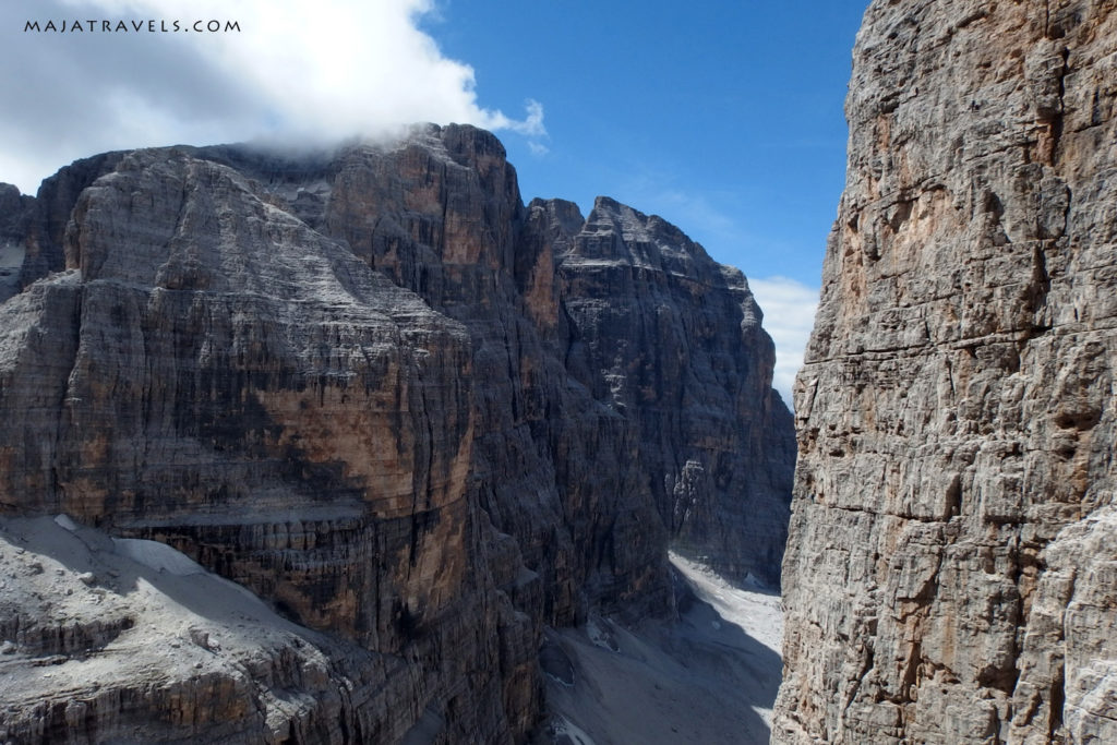 via ferrata bocchette centrali