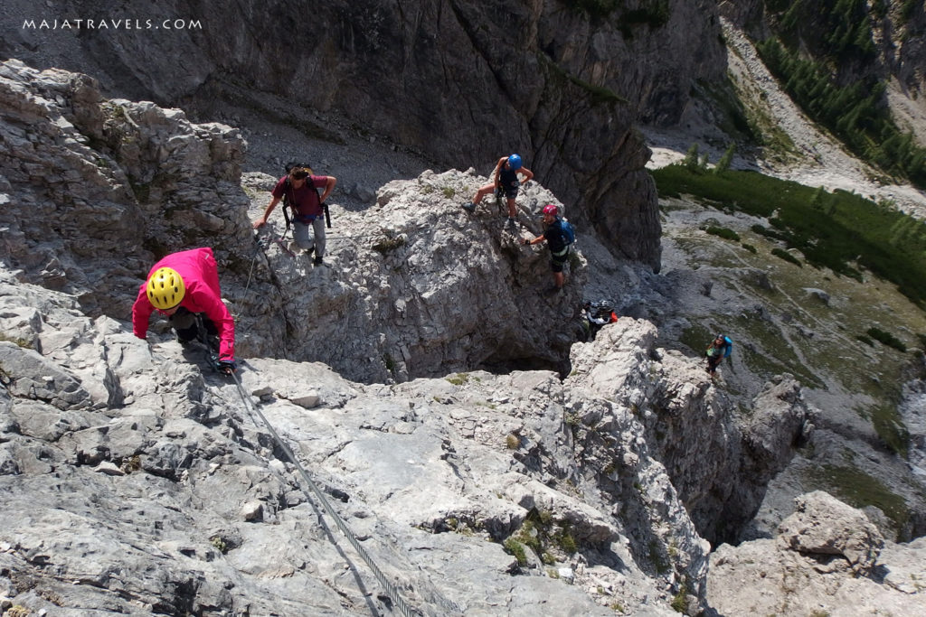 via ferrata madonnen