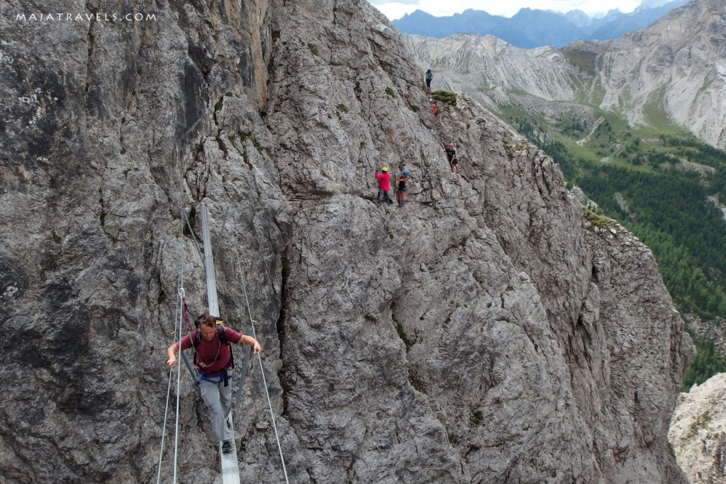 via ferrata madonnen