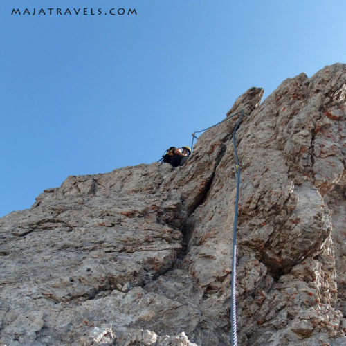 Via ferrata trails in Lienz Dolomites - Austria | Maja Travels Blog ...