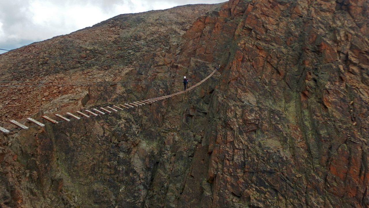 via ferrata jegihorn - most