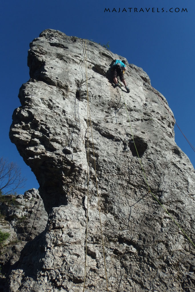 rock climbing in poland, jura