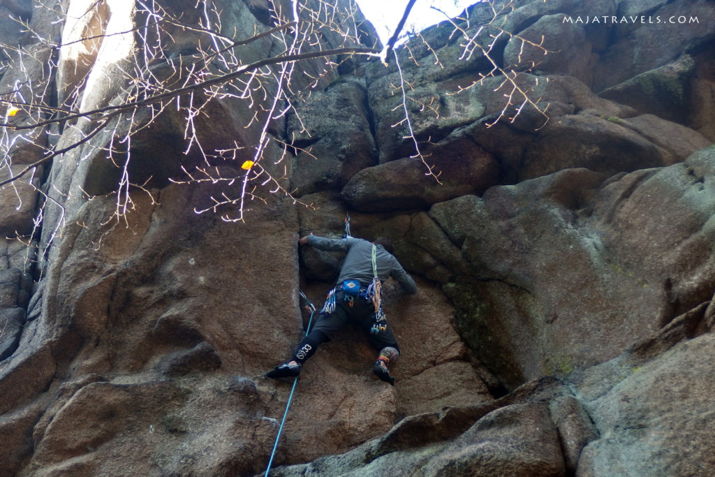 rock climbing in poland, sokoliki