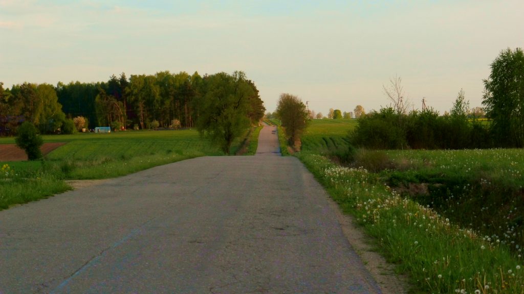 nadbużański szlak rowerowy, okolice gródka