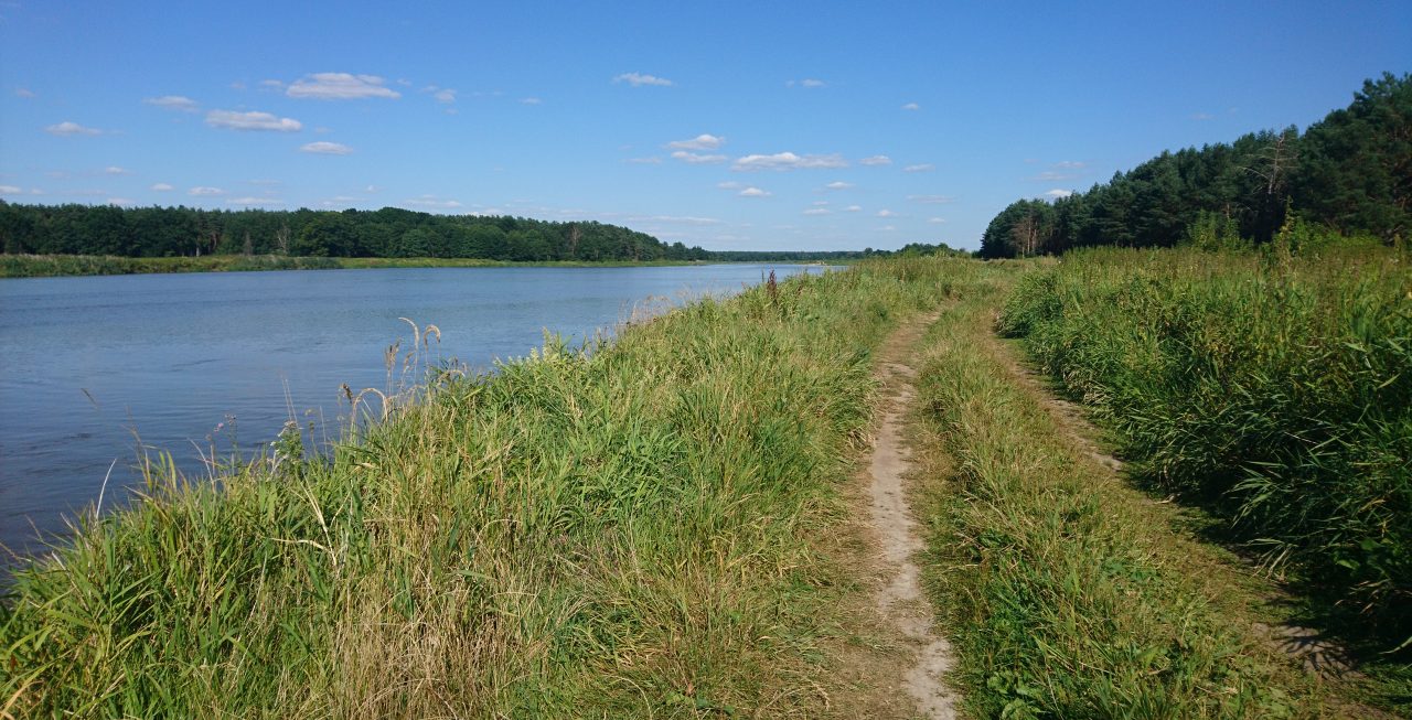 rowerem wzdłuż bugu warszawa