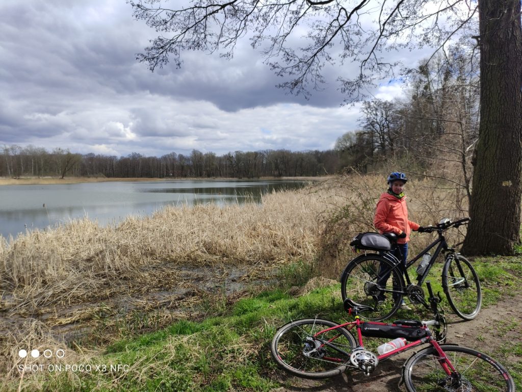 turoń bicycle trail - szczypek lake