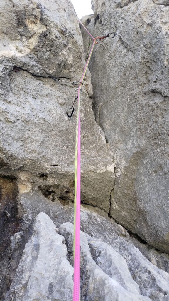 Bračni smjer, paklenica, climbing