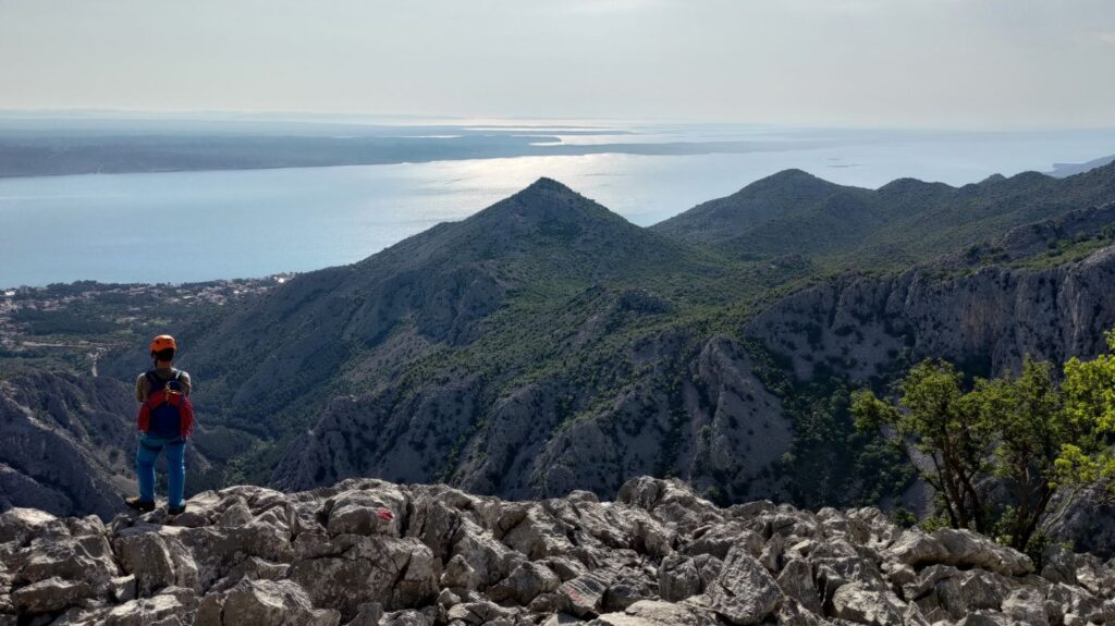 paklenica, landscape from anica kuk