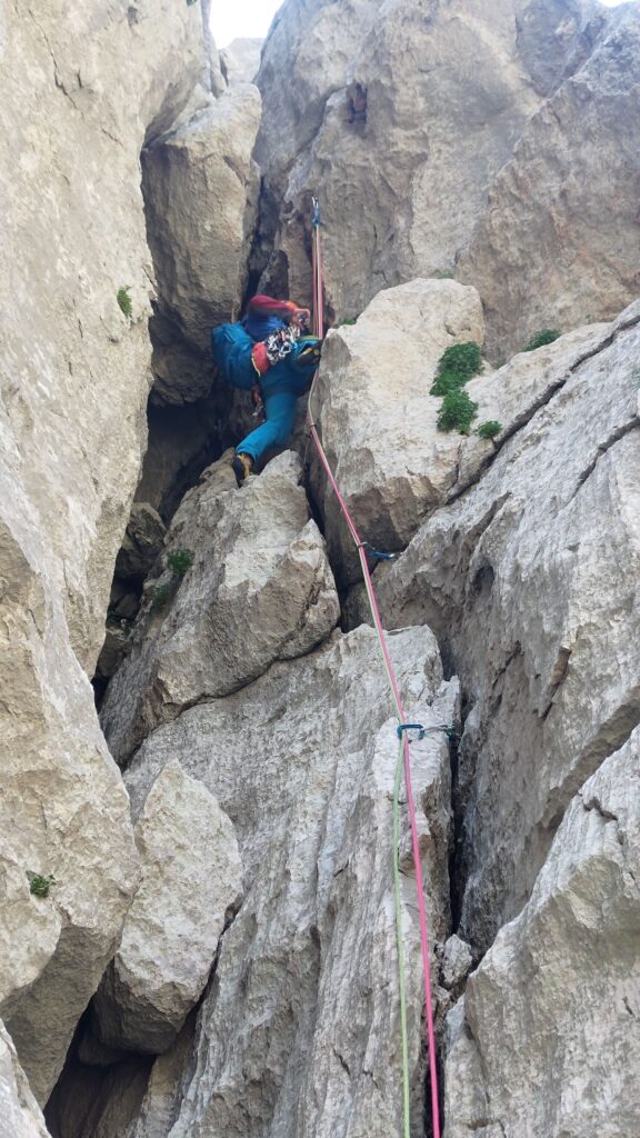 centralni kamin, paklenica, climbing