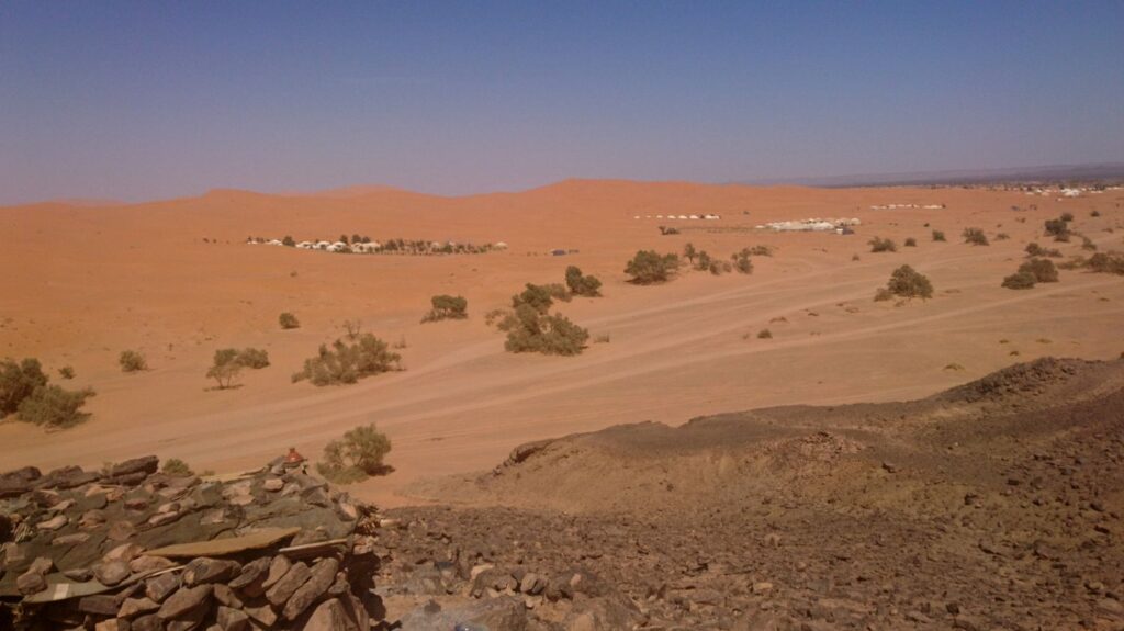 pustynia erg chebbi, maroko