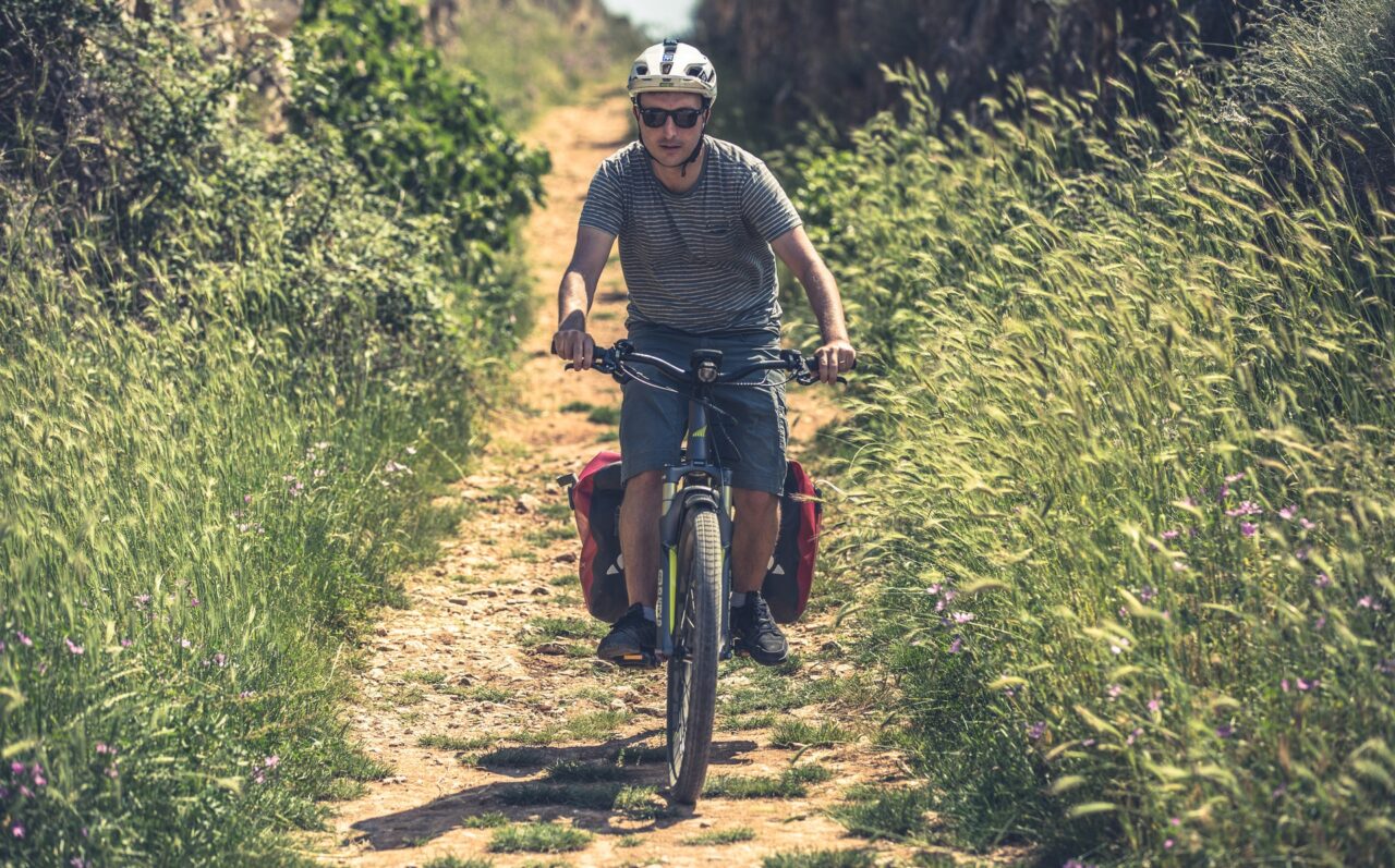 electric bike on the trail