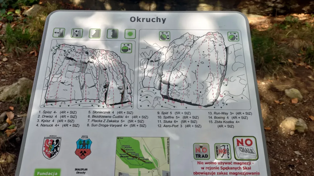 Spękane Skały, skała Okruchy