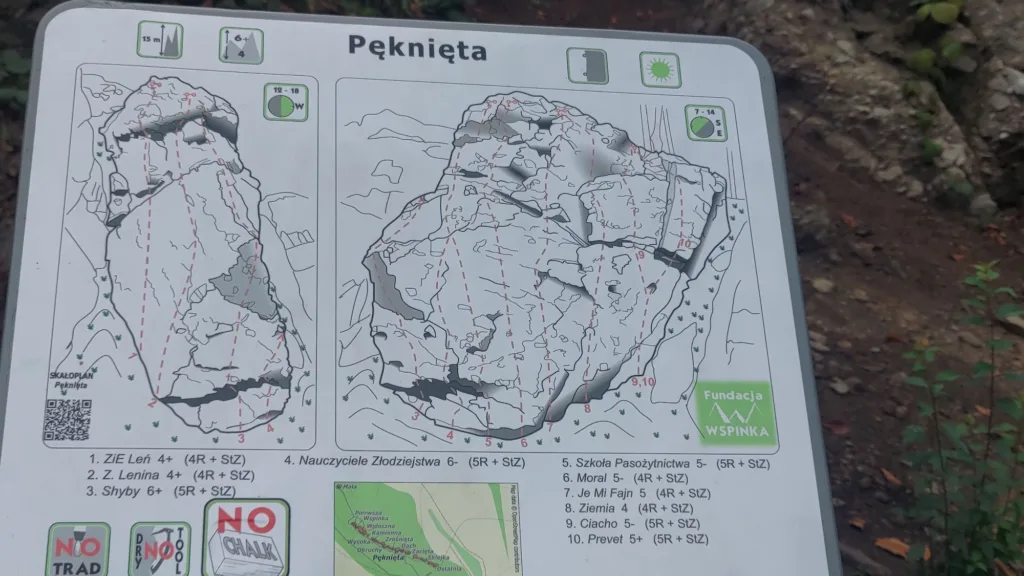 Spękane Skały, skała Pęknięta