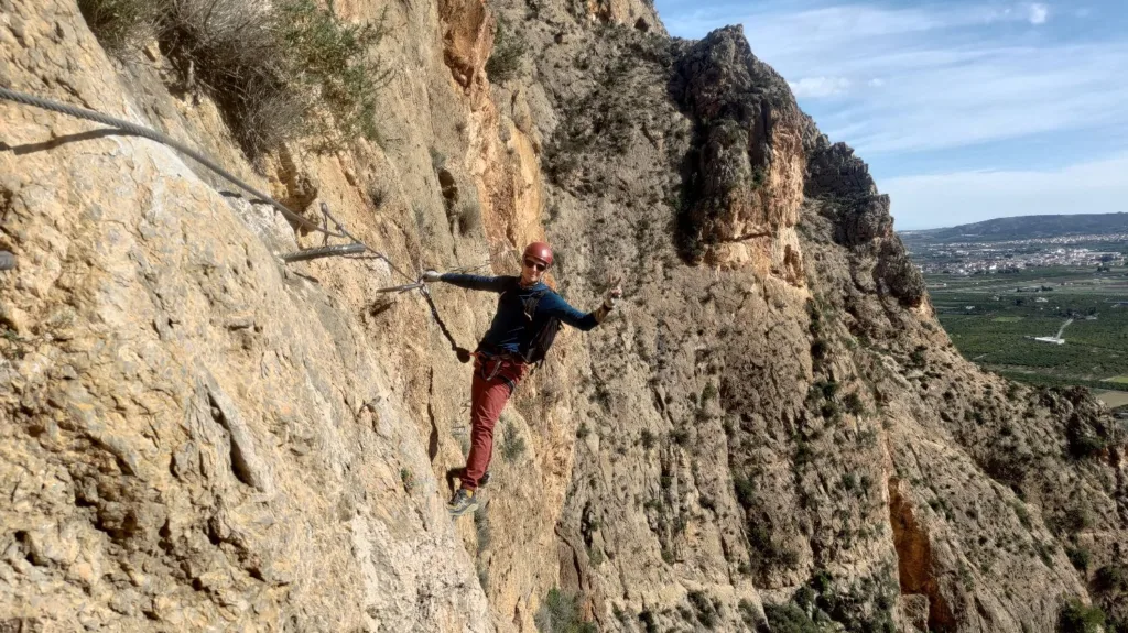 Klettersteig Callosa de Segura – Traverse