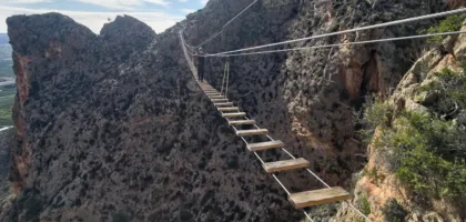via ferrata callosa de segura