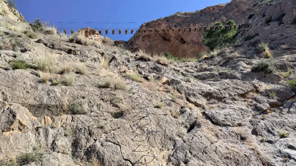 Klettersteig Redován K2 – Hängebrücke