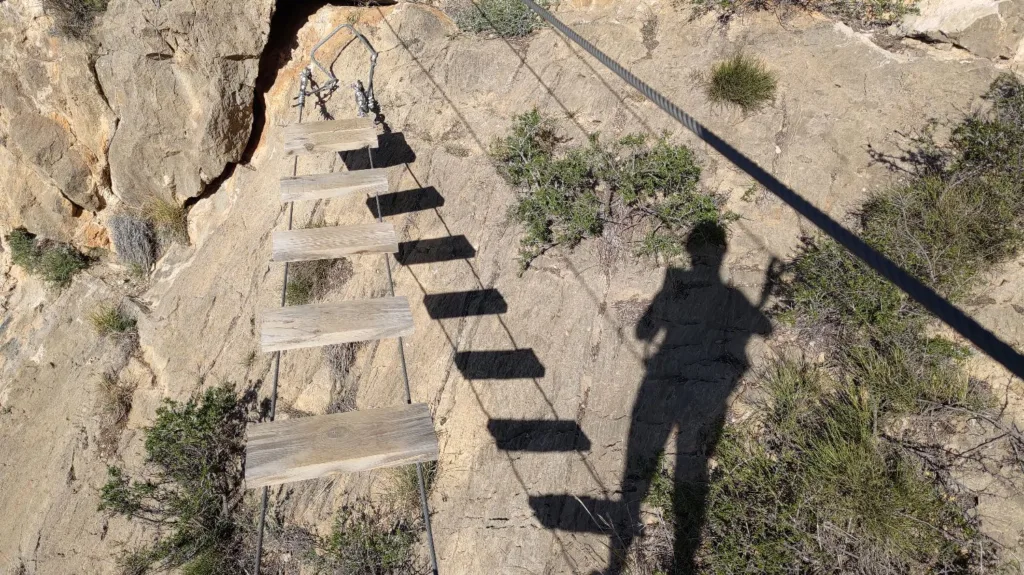 Klettersteig Redován K2 – Hängebrücke